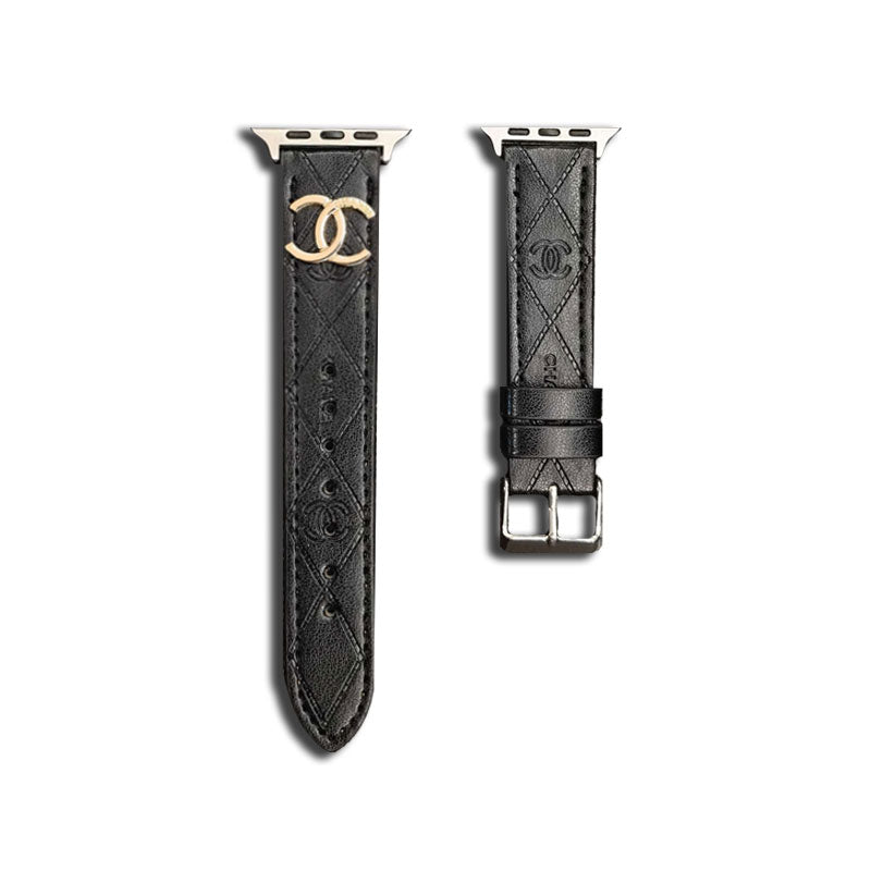 Luxury CC  Apple Watch Band Black-YHK2405059