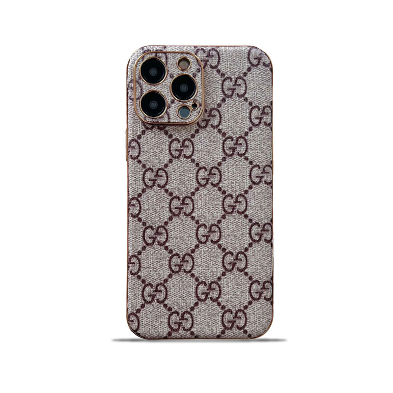 GG iPhone Case Leather -QBK241617