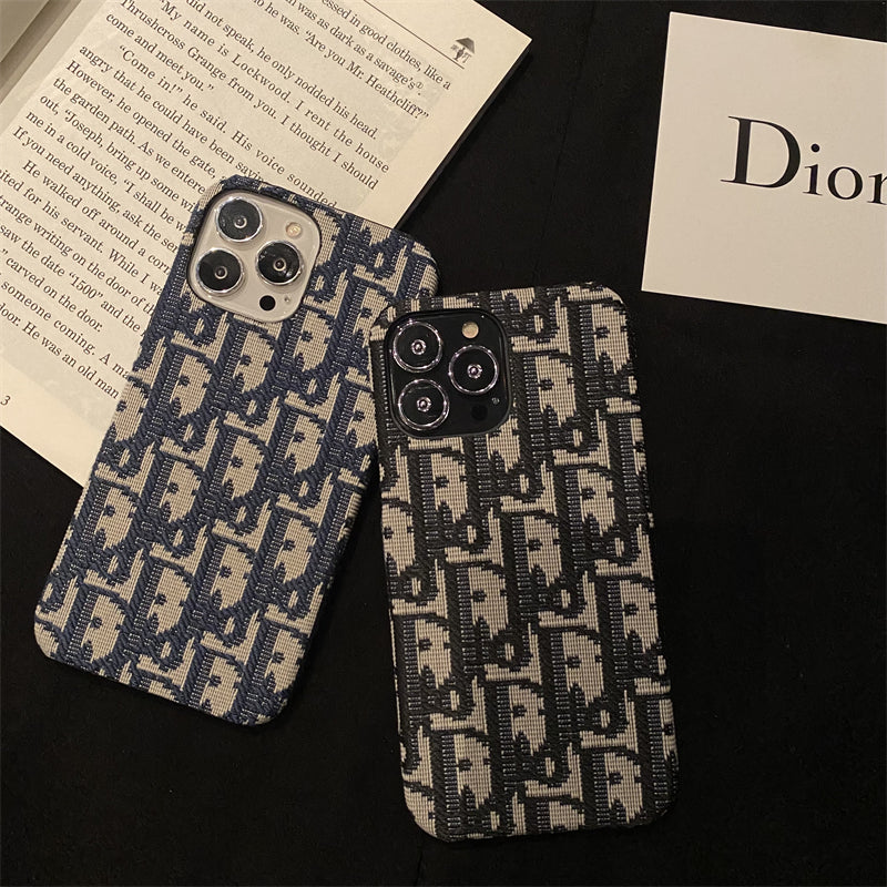 CD iPhone Case Classic Fabric Black -GDK240315