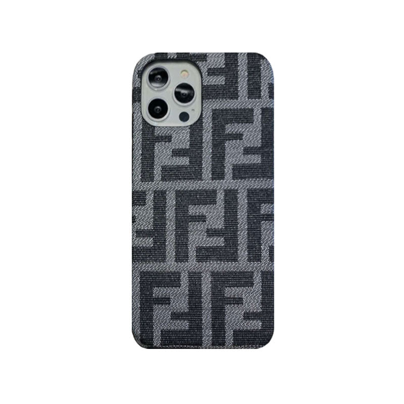 Classic Fendi iPhone Case Gray-JDK241420