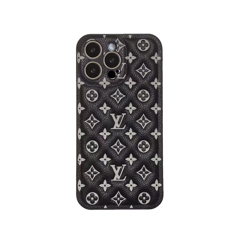 Red Monogram iPhone Case  -QB231115