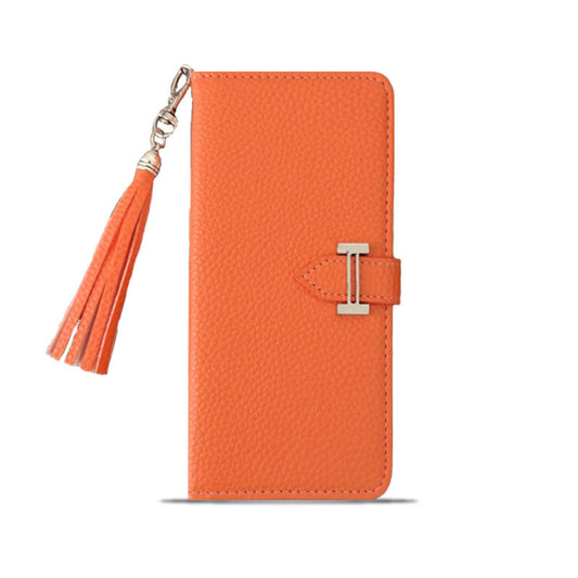 Hermes Holster iPhone Case Orange-PTK240603