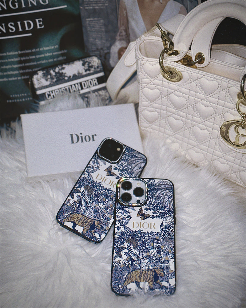 Blue CD iPhone Case-SL231120