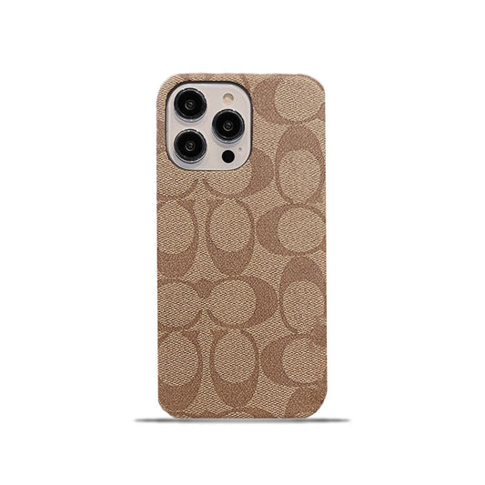 Classic Coach iPhone Case Coffee -JDK241426