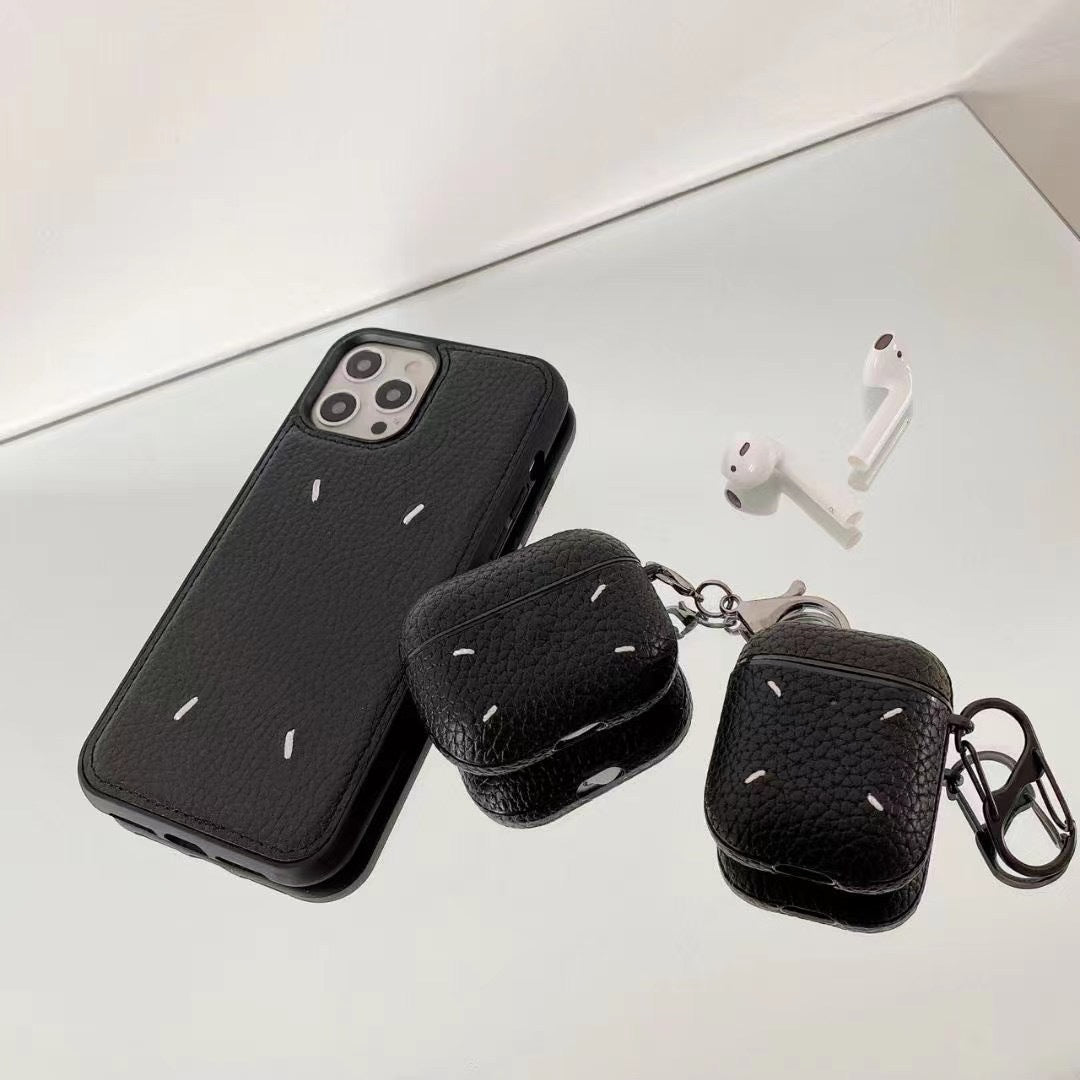 MM Leather AirPods 3rd Generation Case Black