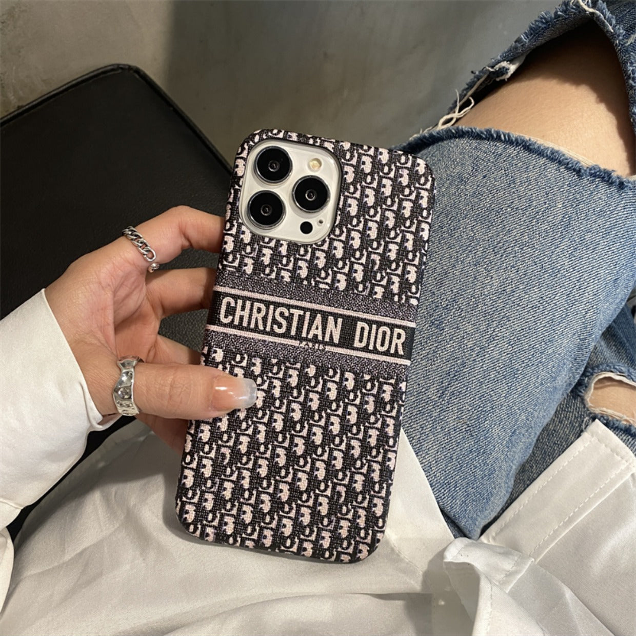 CD iPhone Case  Black -DKK241439