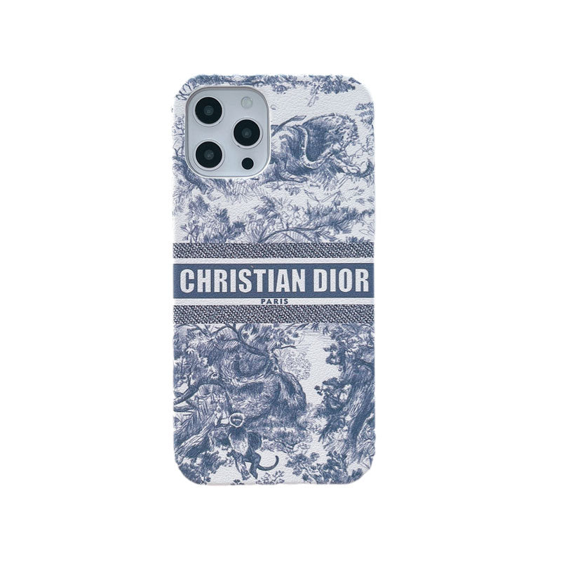 Blue CD iPhone Case-JDK231202