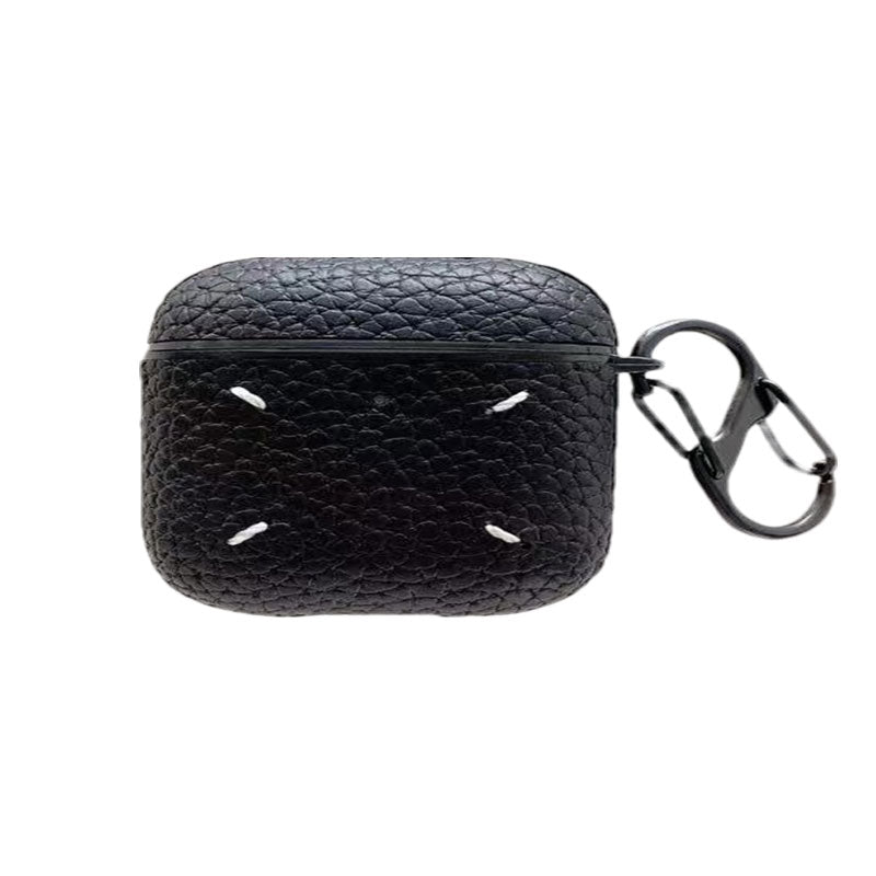 MM Leather AirPods Case Black