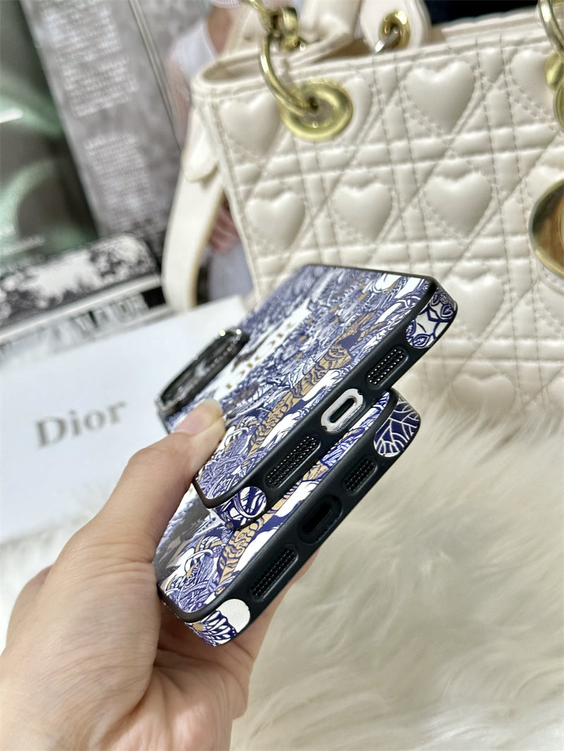 Blue CD iPhone Case-SL231120