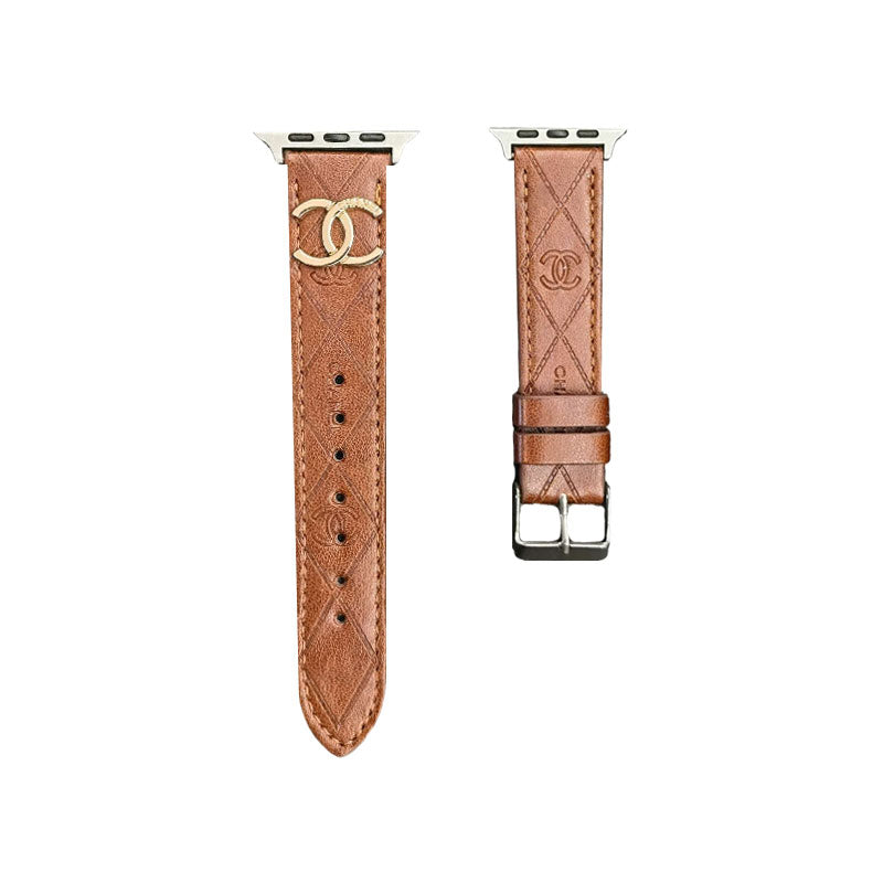 Luxury CC  Apple Watch Band Brown-YHK2405059