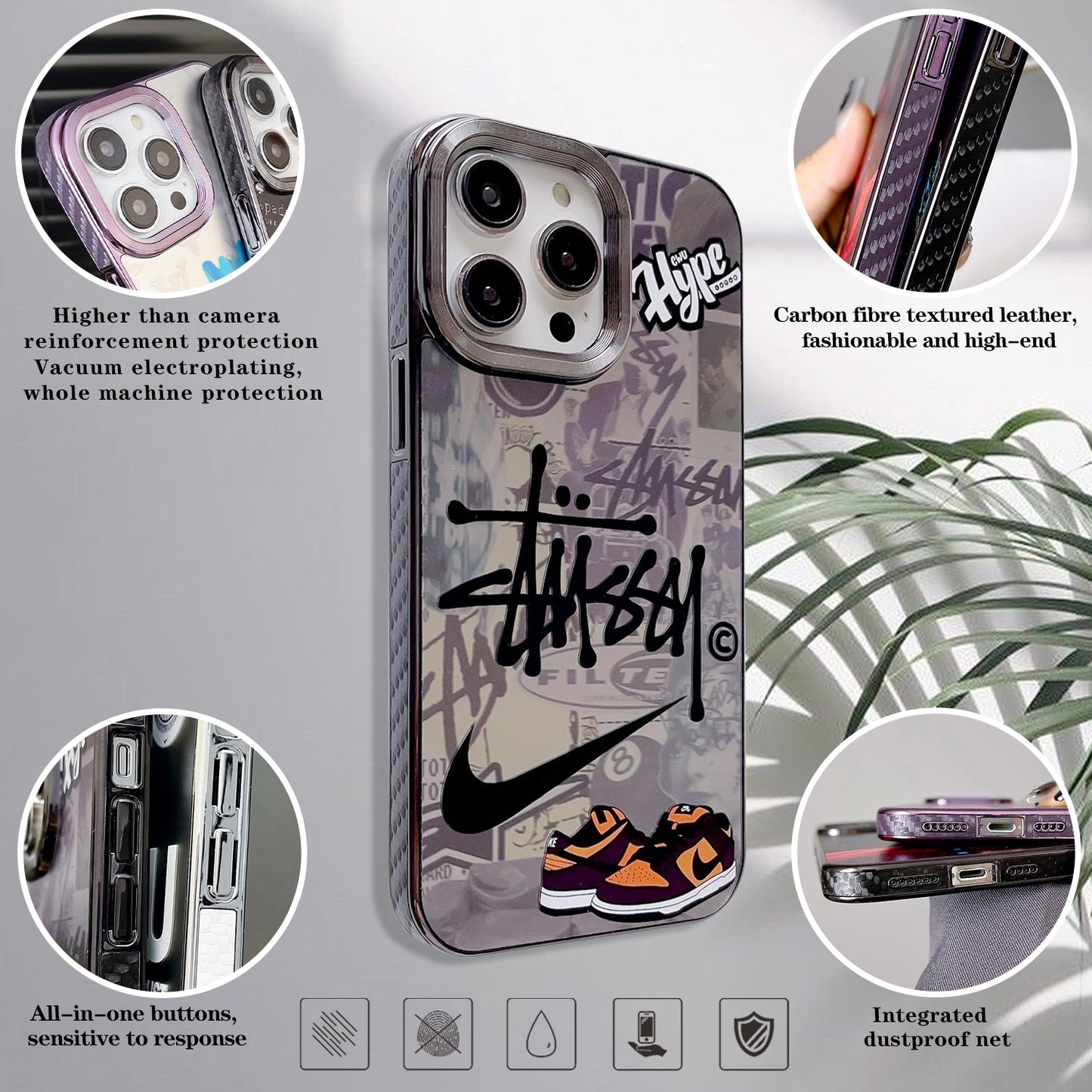 Stussy iPhone case A17  A18