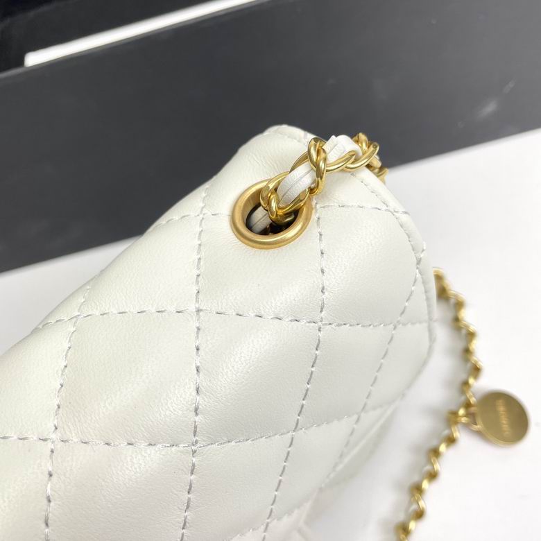 Sweetheart Caviar Mini Flap Bag