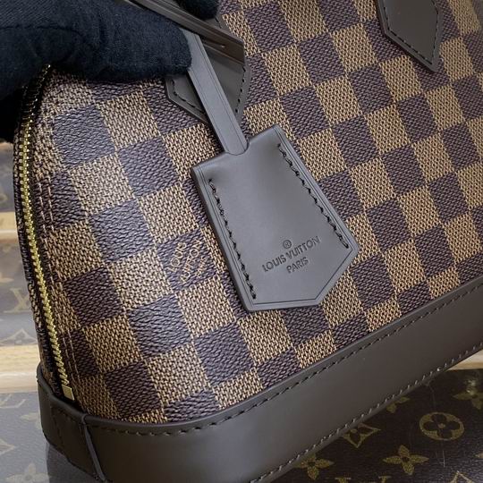 Damier Ebene Canvas Alma Bag