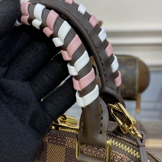 Damier Ebene Canvas Alma Bag