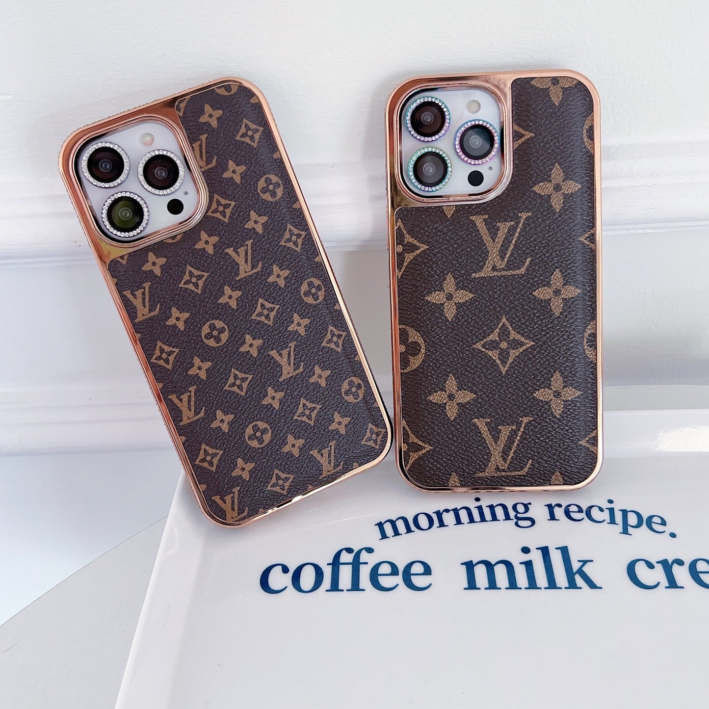 Monogram iPhone Case -Small printing-DK240313