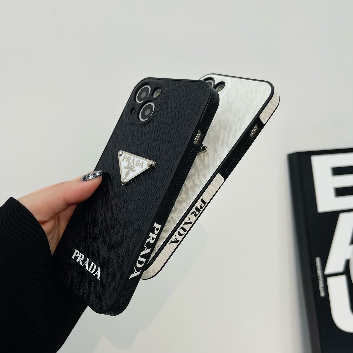 Prada iPhone Case White-QBP240403