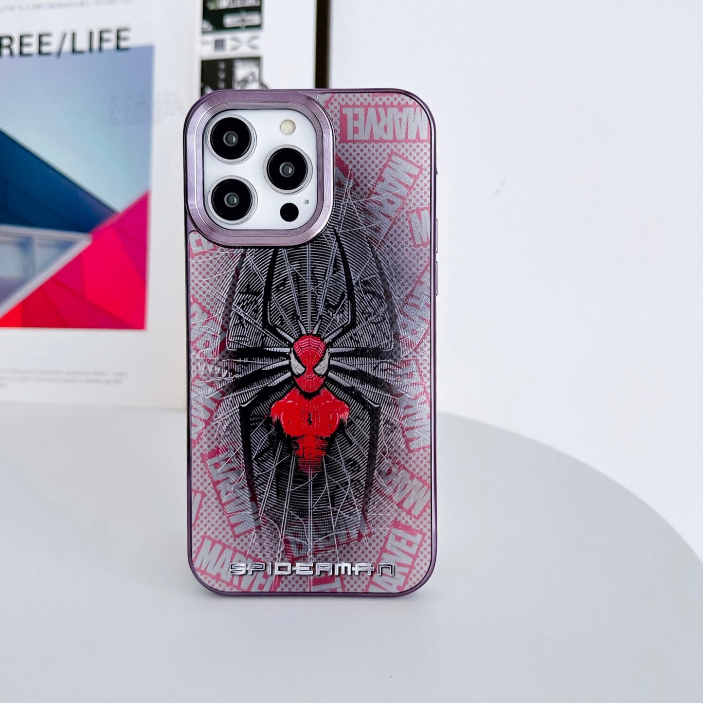 spiderman iPhone case A9  A10