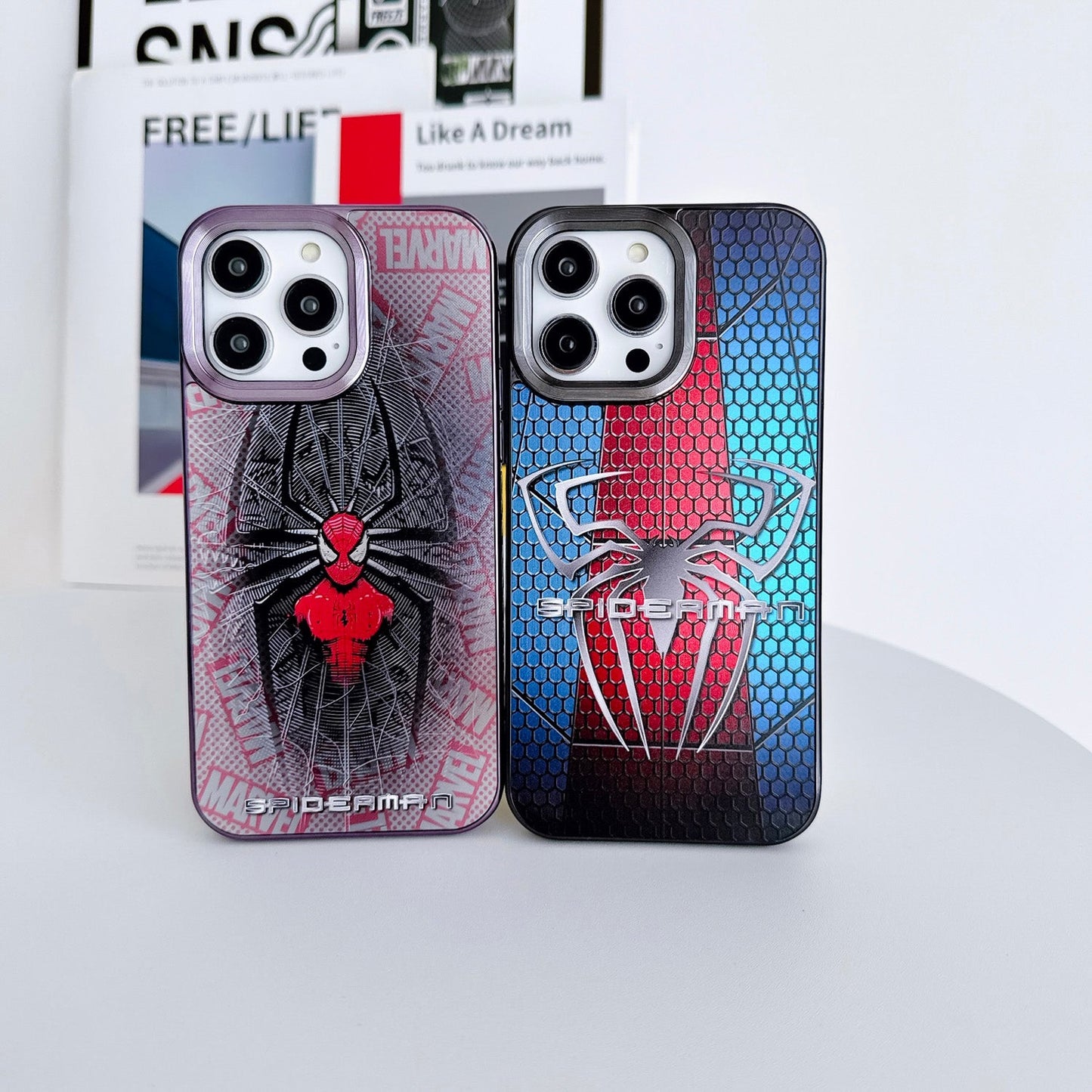 spiderman iPhone case A9  A10