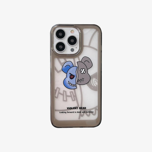 Transparent Phone Case | Violent Bear Blue