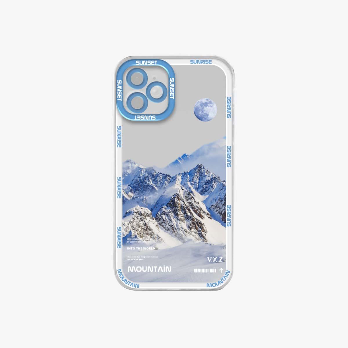 Transparent Phone Case | White Snow Mountain