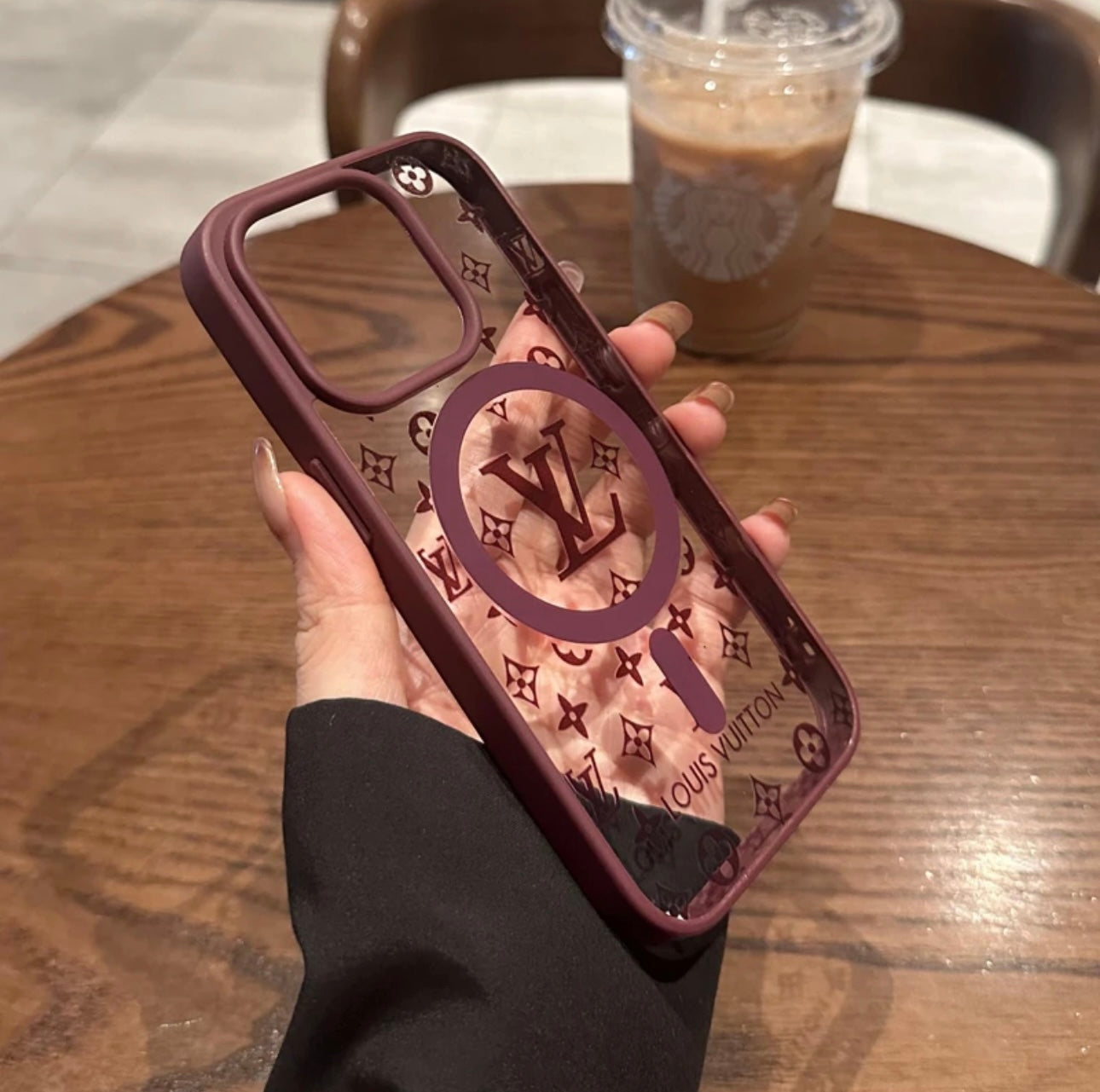 NEW LV  Shine x Mono iPhone Case (MagSafe)