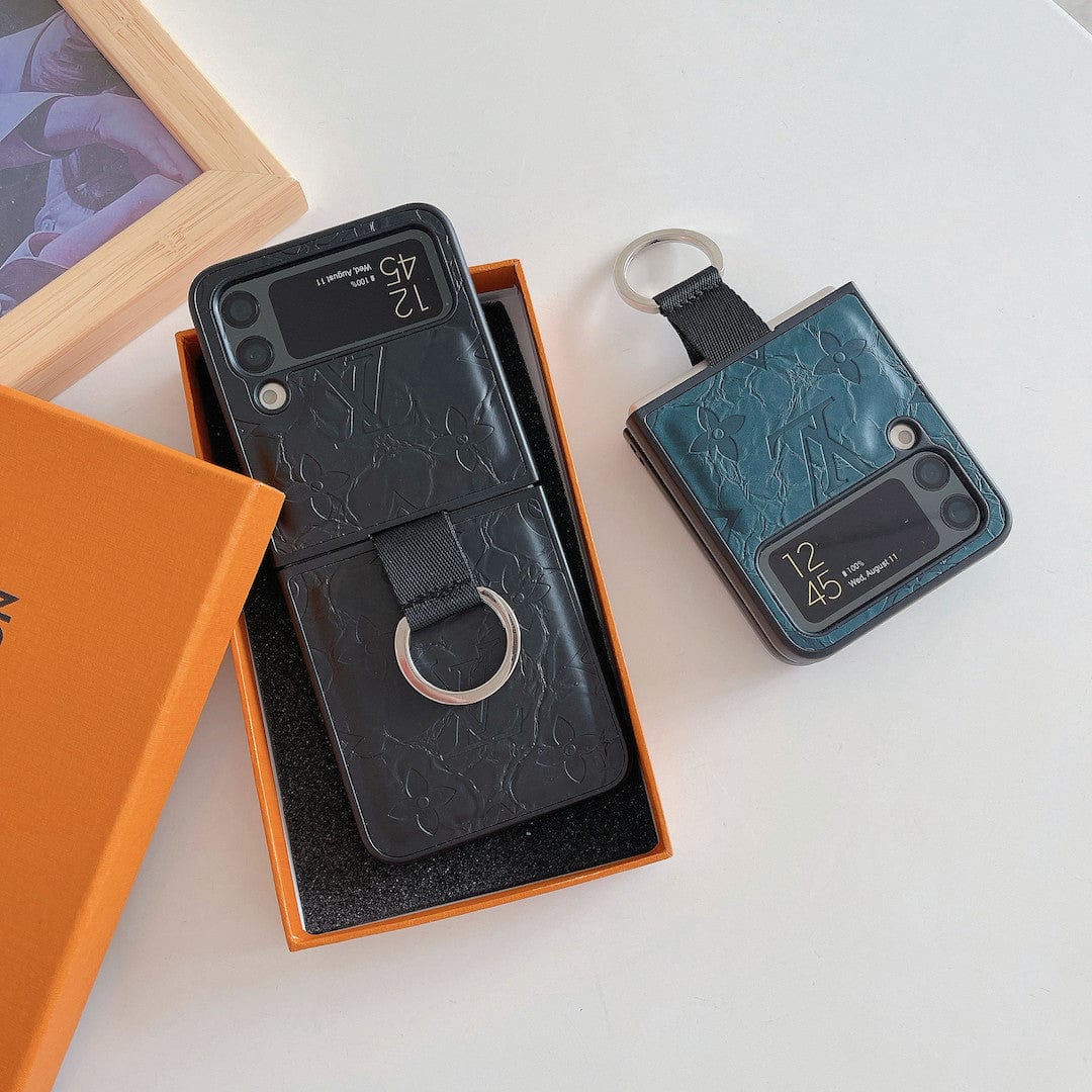 Louis Vuitton Z Flip/Z Fold Phone Case with Ring Holder