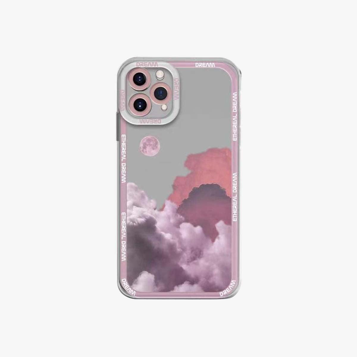 Transparent Phone Case | Pink Evening Sunset