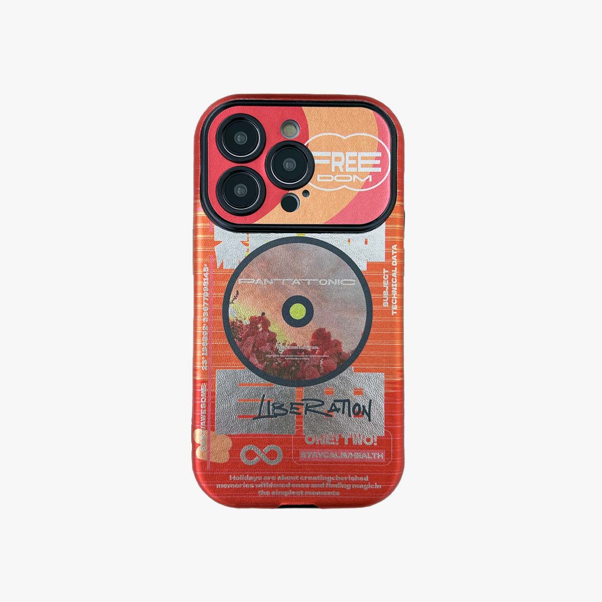 Leather Phone Case | Retro Record