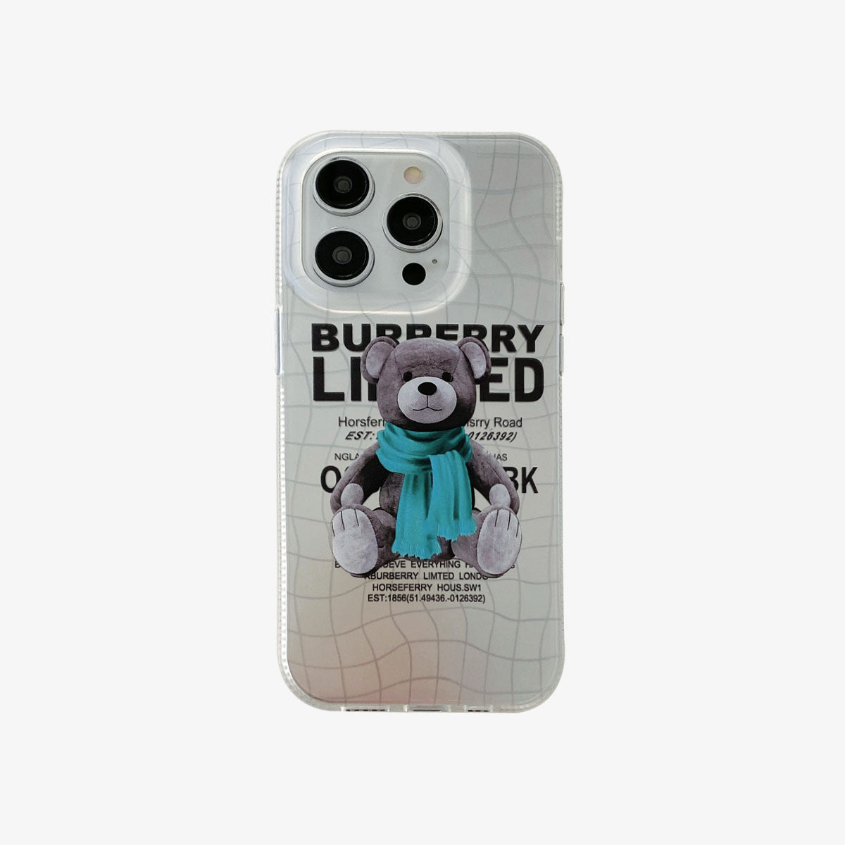 Reflective Phone Case | Blue Bear