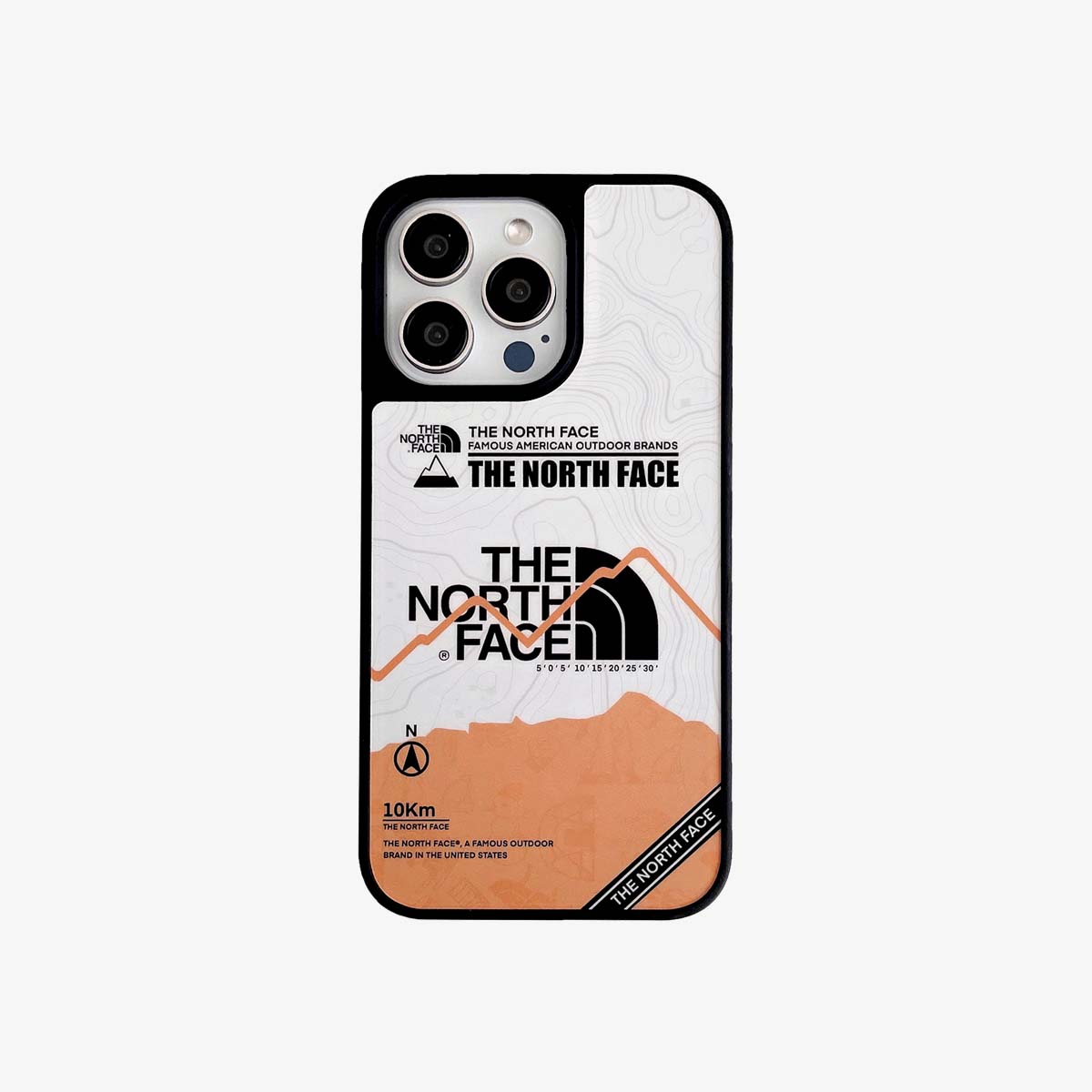 Limited Phone Case | TNF Orange Map