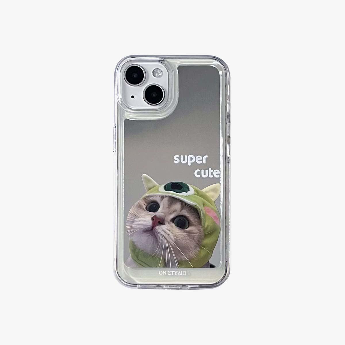 Mirror iPhone Case | Couple Cats Super Cute (Buy 2 and get 50% off one)