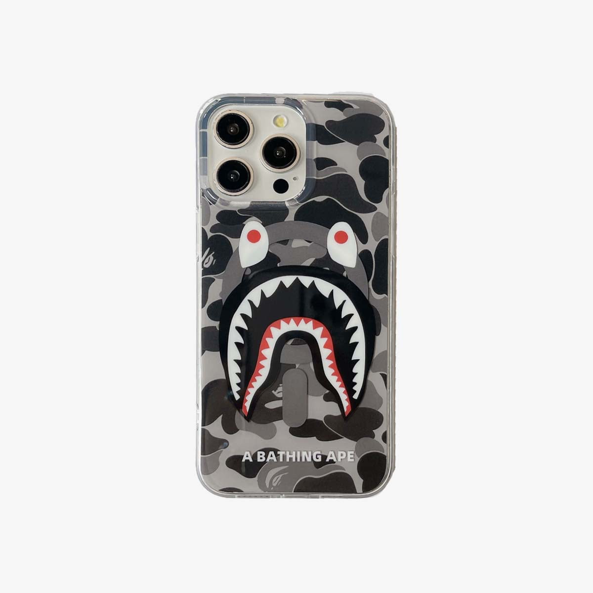 Magsafe Phone Case | APE Grey Shark (Optional Magnetic Holder)