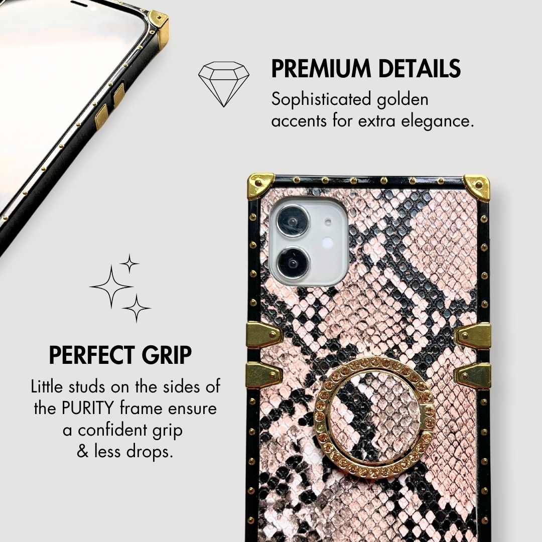 Samsung Case with Ring "Eastern Cobra"