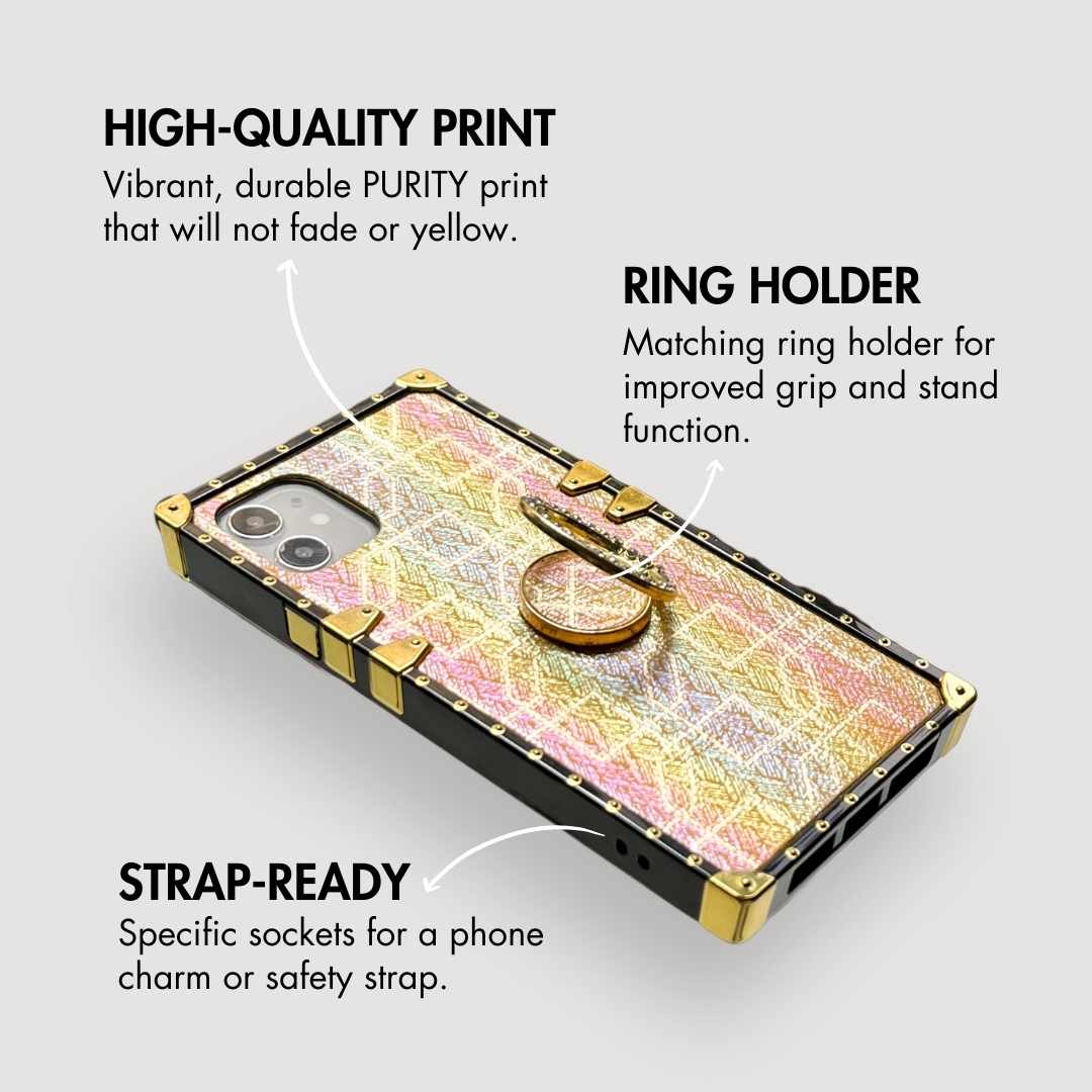 Samsung Case with Ring "Yellow"